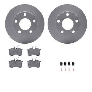 R1 Concepts WDTH1-73003 Brake Rotors - Carbon Coated W/ Euro Ceramic Pads & Hdw